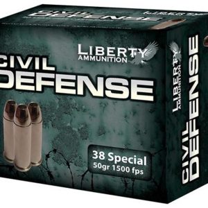 Liberty Ammo Civil Defense .38 Special 50gr