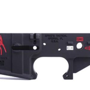 Spike's Spider AR-15 Stripped Lower Black