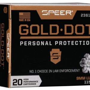 Speer Gold Dot Personal Protection 9mm