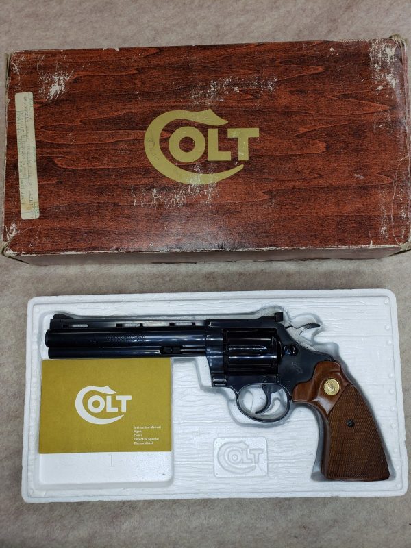 COLT DIAMONDBACK ORIGINAL BOX & PAPERS 1981 YEAR MODEL Handguns Revolver