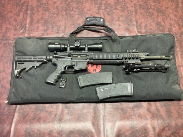 RUGER SR-556 Rifles Semi Auto