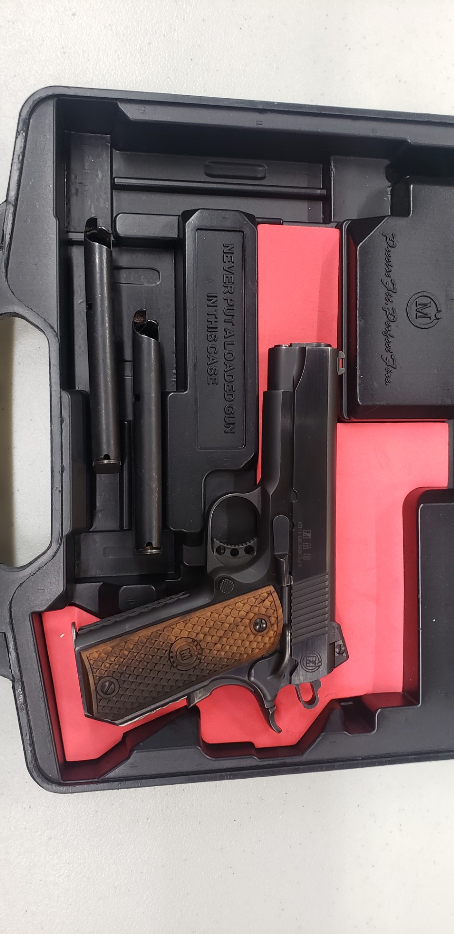 MAC 1911 BOBCUT .45 ACP SEMI AUTO HANDGUNS 1 MAC 1911 BOBCUT SEMI AUTO