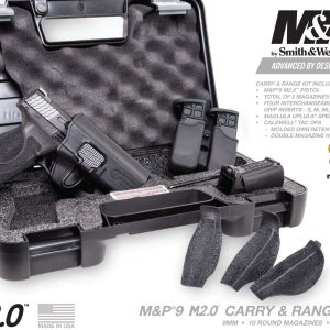 SMITH & Wesson M&P9 M2.0 CARRY AND RANGE KIT SEMI AUTO