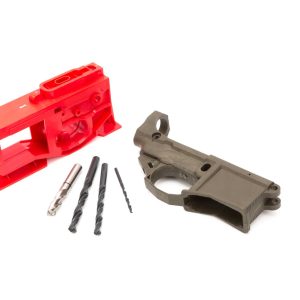 P80 G150 AR-15 80% Lower Receiver Kit in OD Green - Build Your Own Firearm 1 P80 G150, AR-15 80% lower receiver, OD Green receiver kit, build your own AR-15, polymer lower receiver, DIY firearm kit, custom AR-15 build, Florida Gun Store