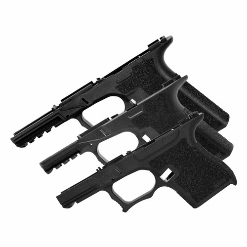 Polymer80 PF940Cv1, PF940v2, and PF9SS 80% Frame and Jig Kit Bundle - Black 1 polymer80, 80 frame, pf940cv1, pf940v2, pf9ss, jig kit, gun building, custom handgun, glock compatible, firearms parts