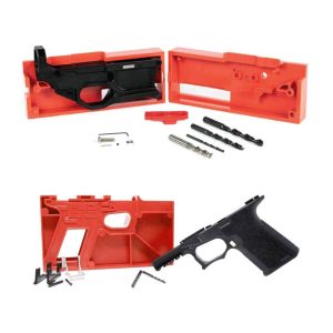 Polymer80 RL556V3, PF940Cv1, 80% lower receiver, AR-15 build, Glock 19 compatible, firearm jig, DIY gun kit, black polymer receiver