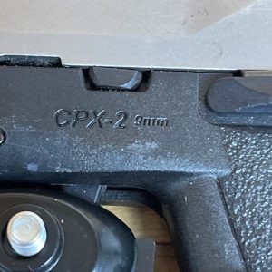 SCCY CPX-2, 9mm pistol, compact handgun, double-action only, concealed carry, personal defense, affordable firearm, polymer frame, stainless steel slide